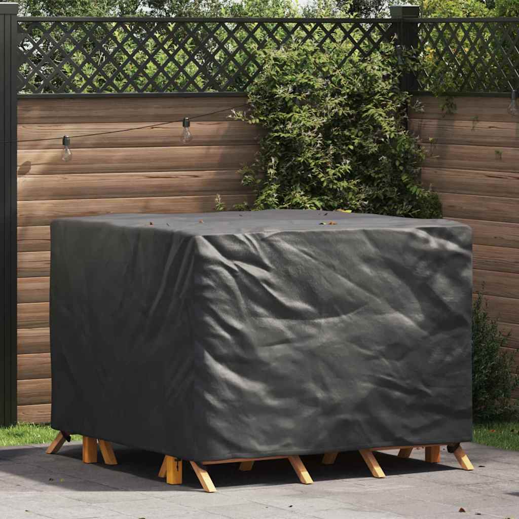 Pokrov za namještaj Crna 125 x 125 x 74 cm 210D Oxford tkanina