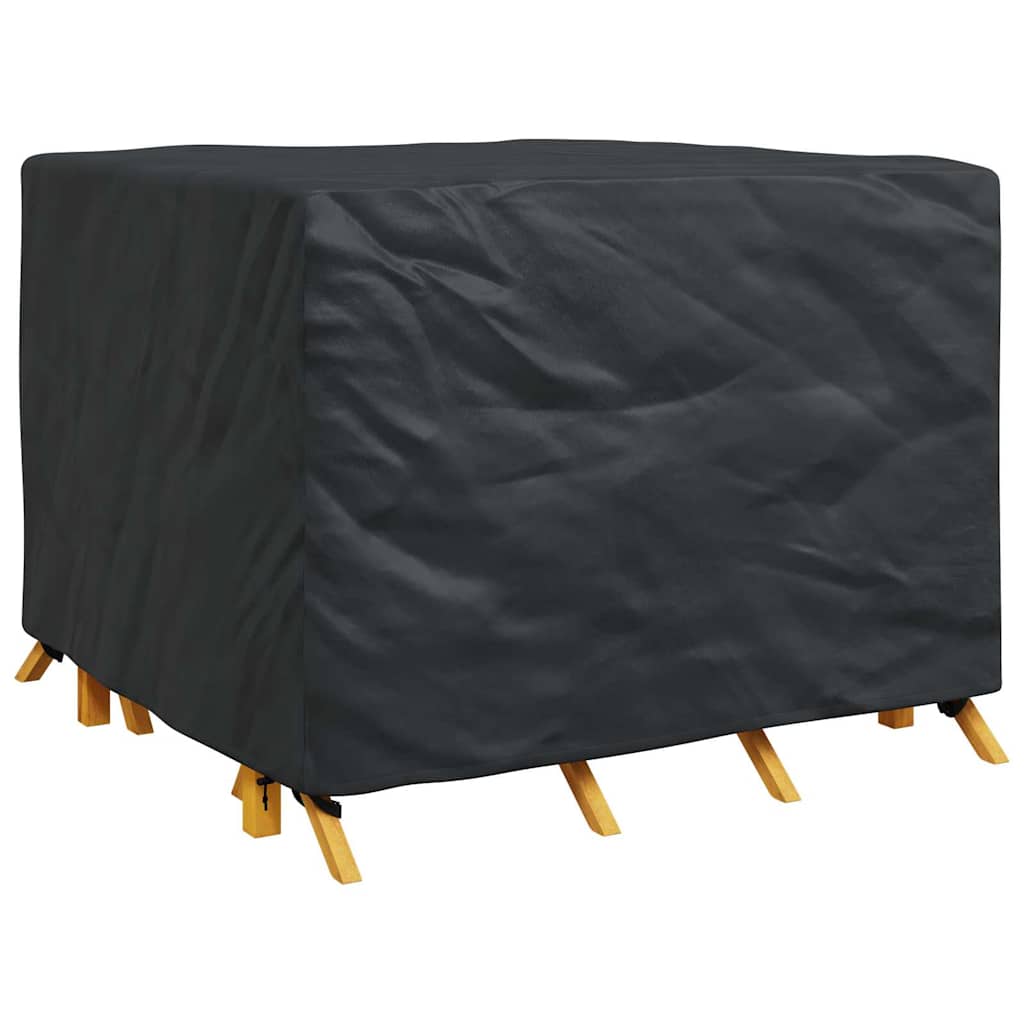 Pokrov za namještaj Crna 125 x 125 x 74 cm 600D Oxford tkanina