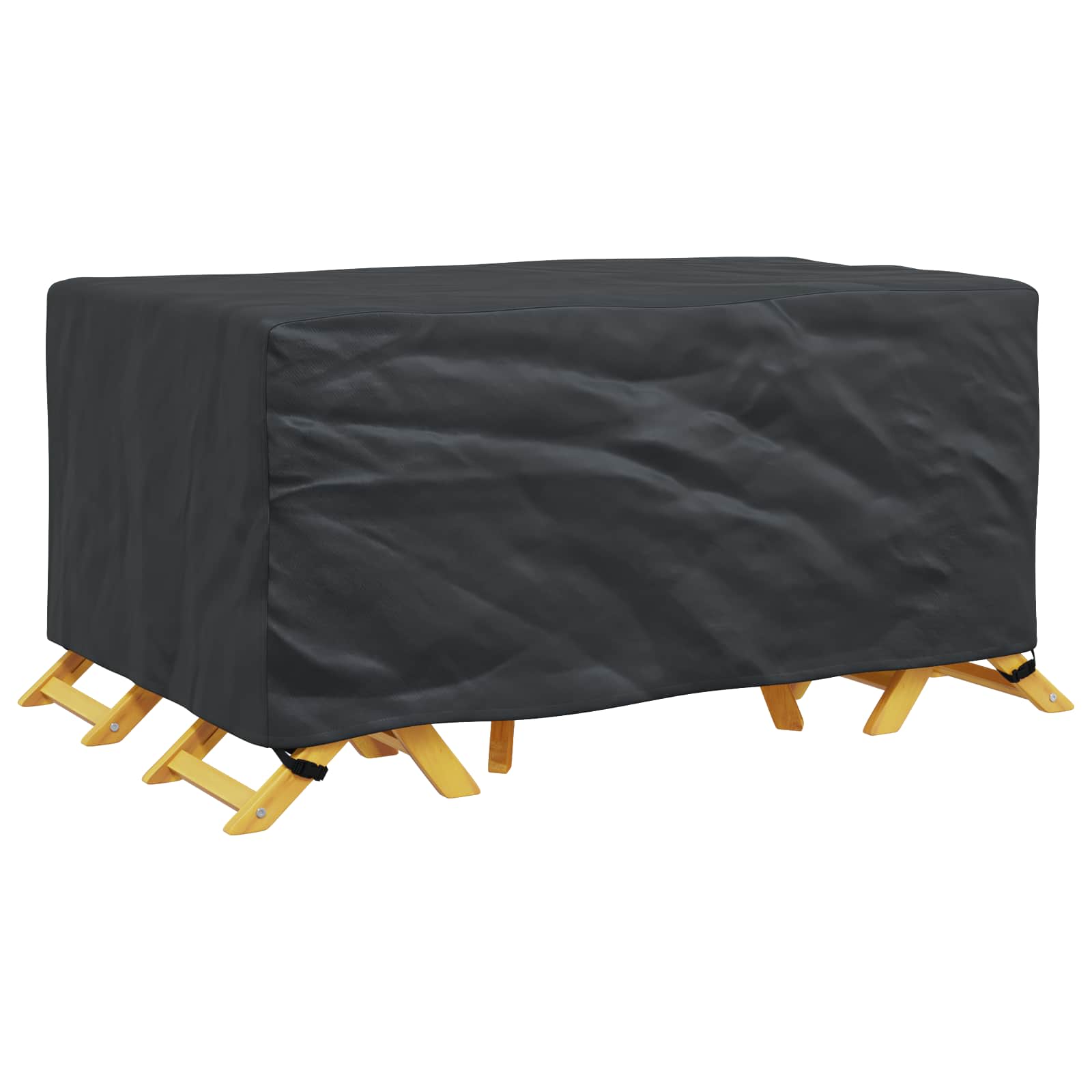 Pokrov za namještaj Jednobojno Crna 172 x 113 x 73 cm 210D