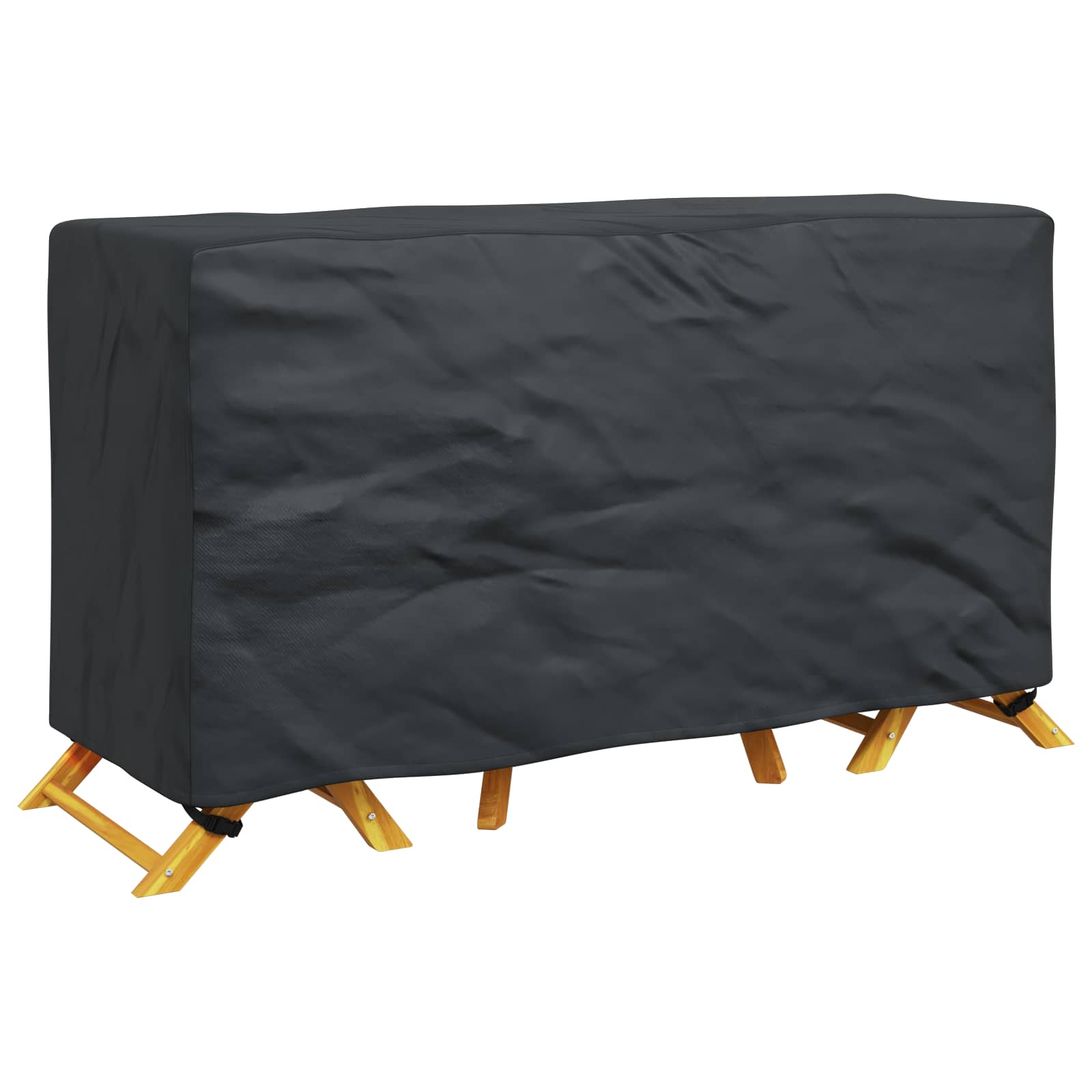 Pokrov za namještaj Jednobojno Crna 180 x 70 x 90 cm 210D