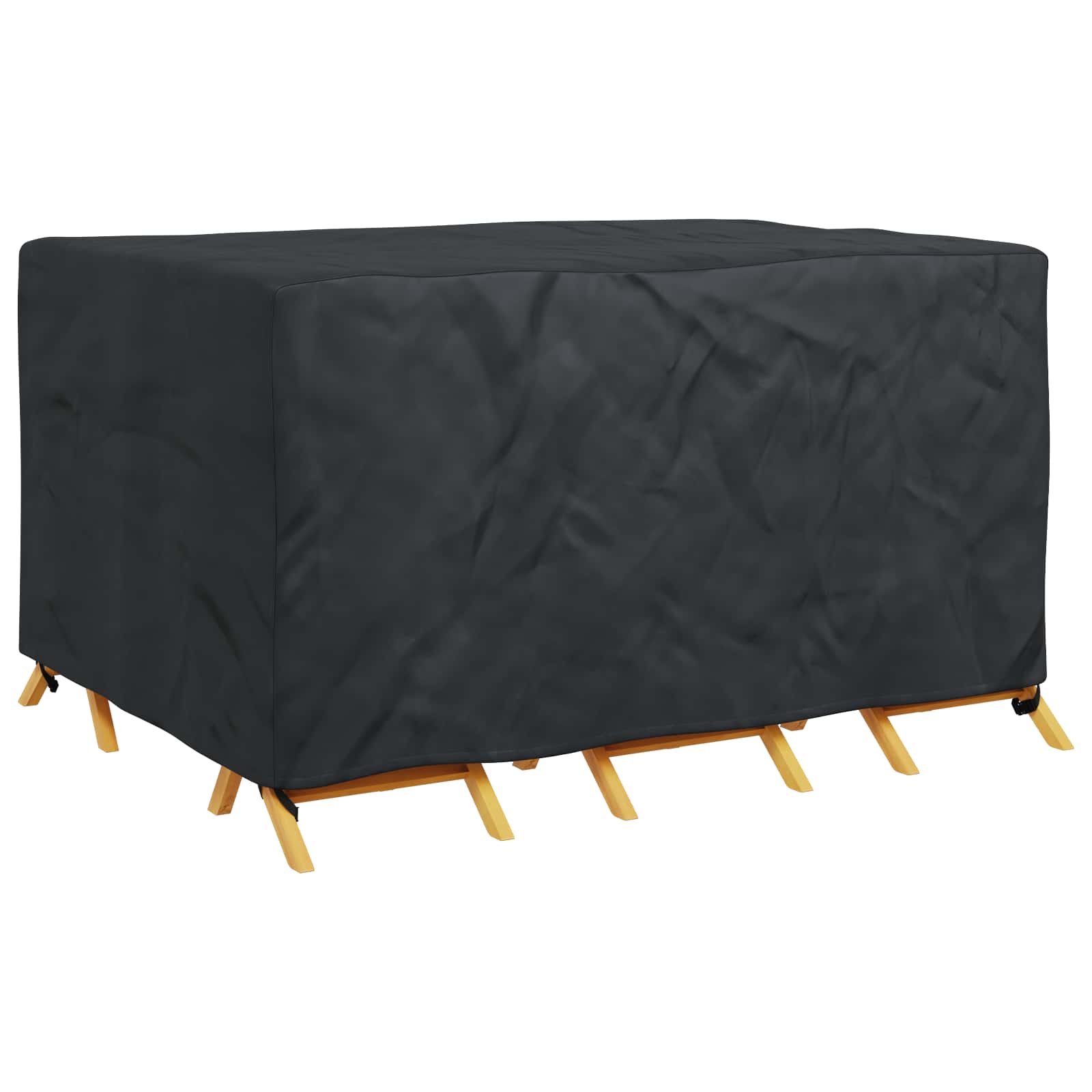 Pokrov za namještaj Jednobojno Crna 180 x 150 x 85 cm 420D