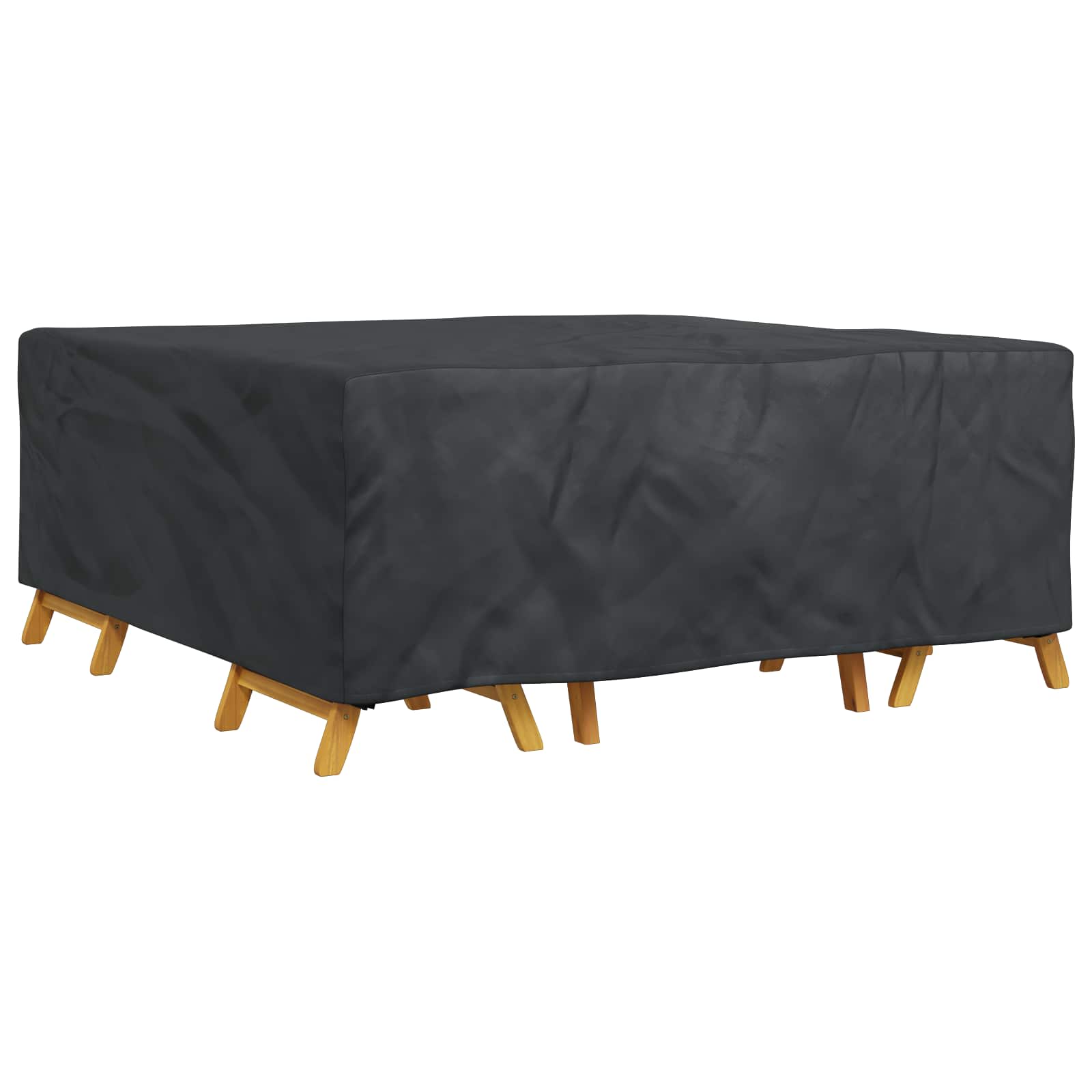 Pokrov za namještaj Jednobojno Crna 200 x 190 x 85 cm 420D