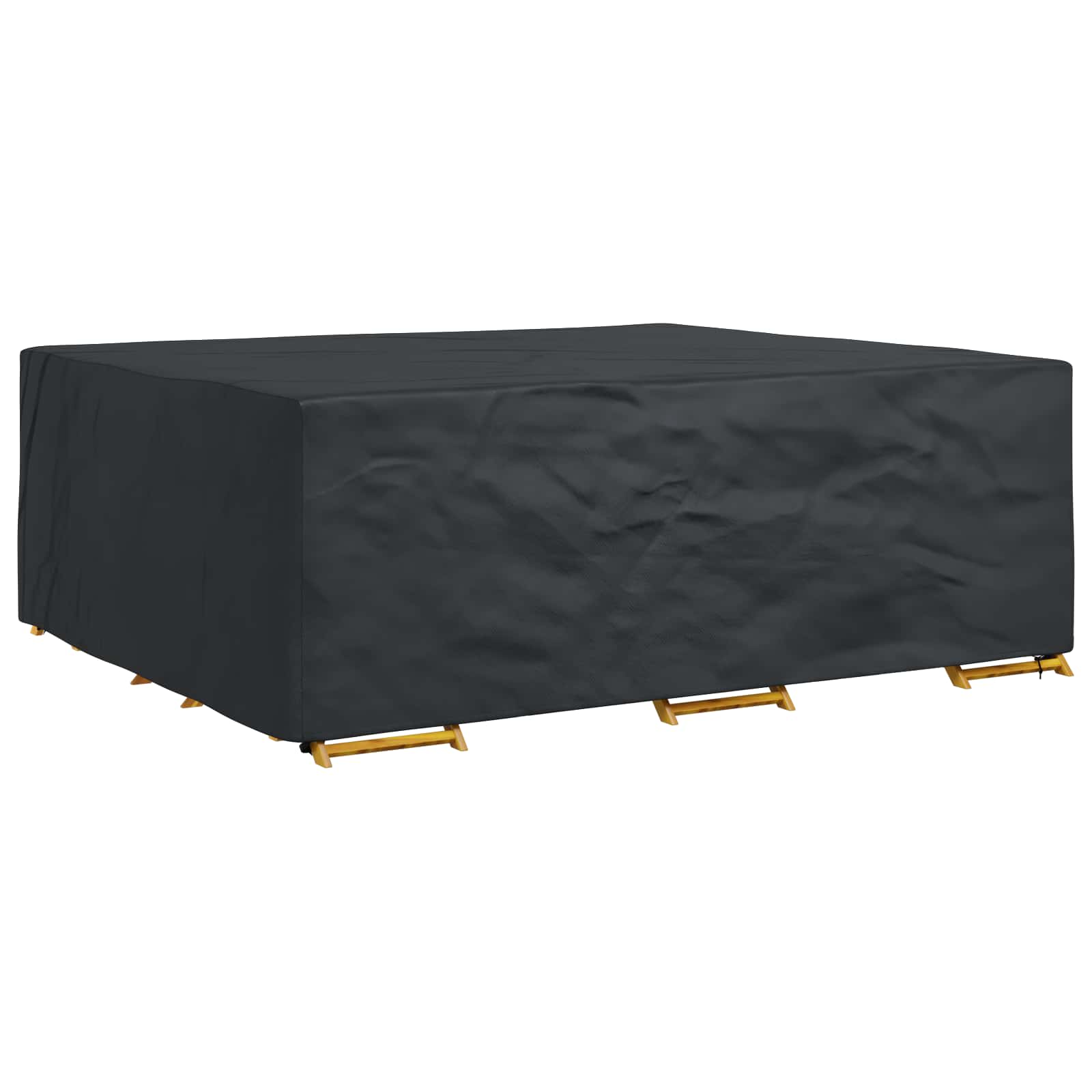 Pokrov za namještaj Jednobojno Crna 300 x 250 x 70 cm 420D
