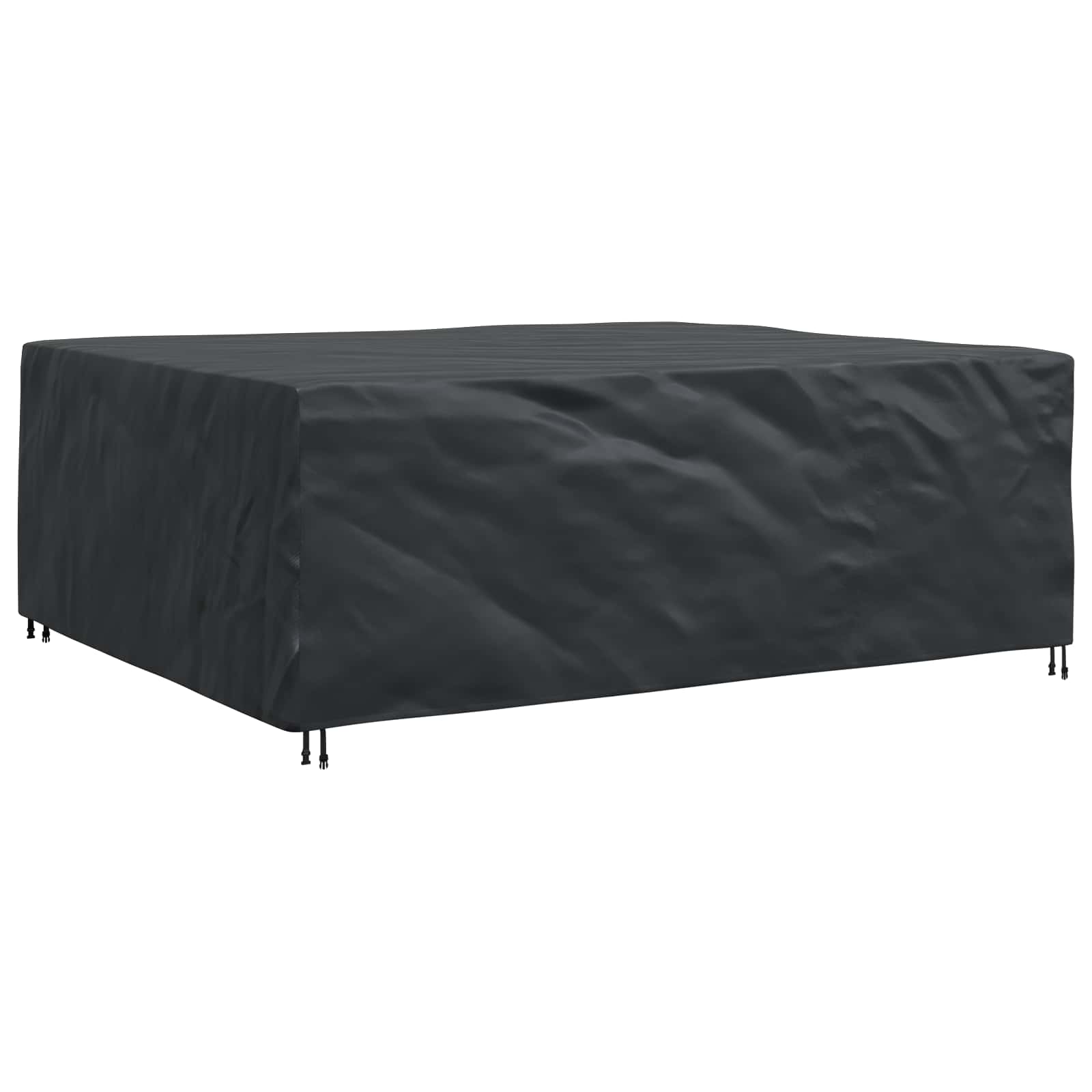 Pokrov za namještaj Jednobojno Crna 300 x 250 x 100 cm 420D