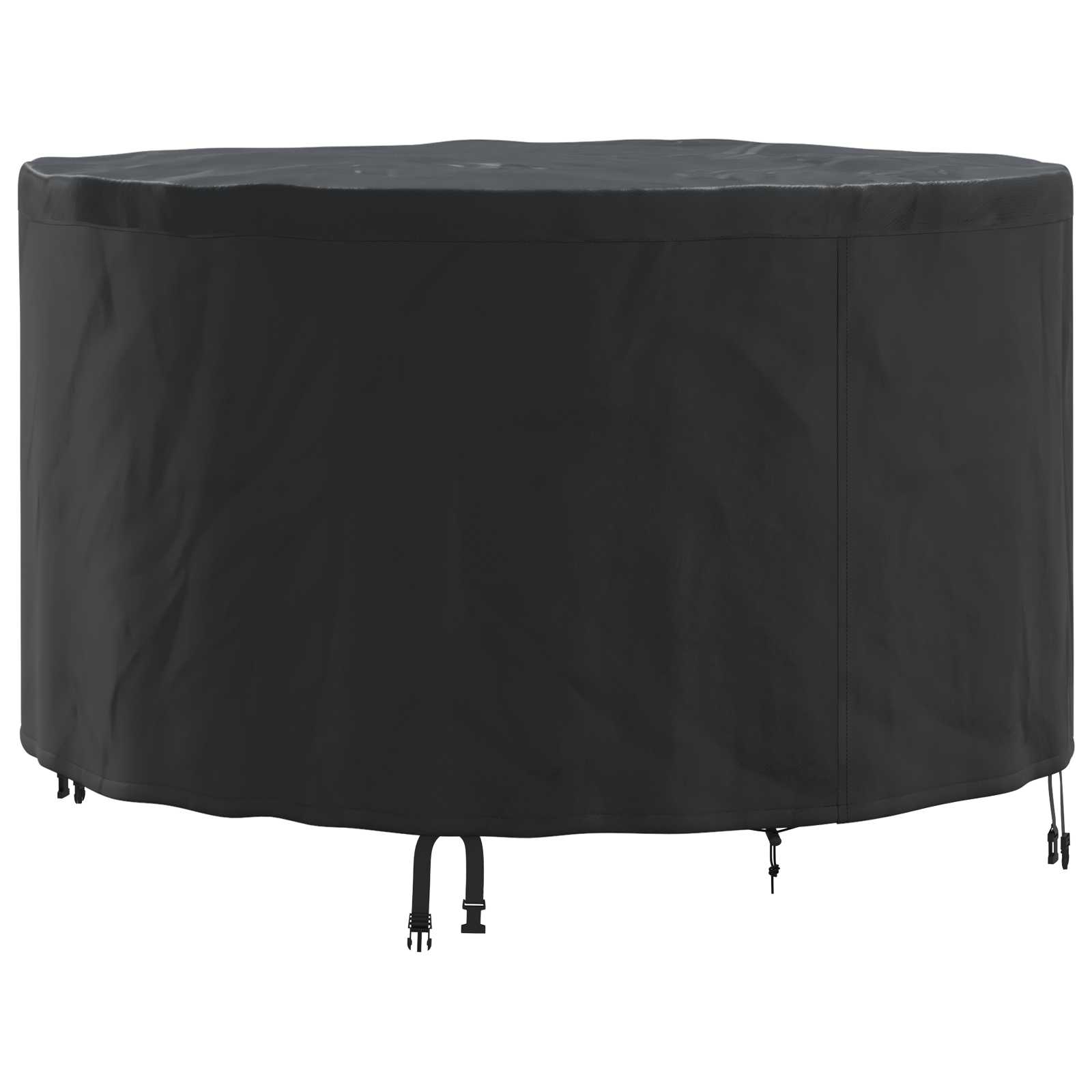 Pokrov za namještaj Crna 128 x 128 x 71 cm 420D Oxford tkanina