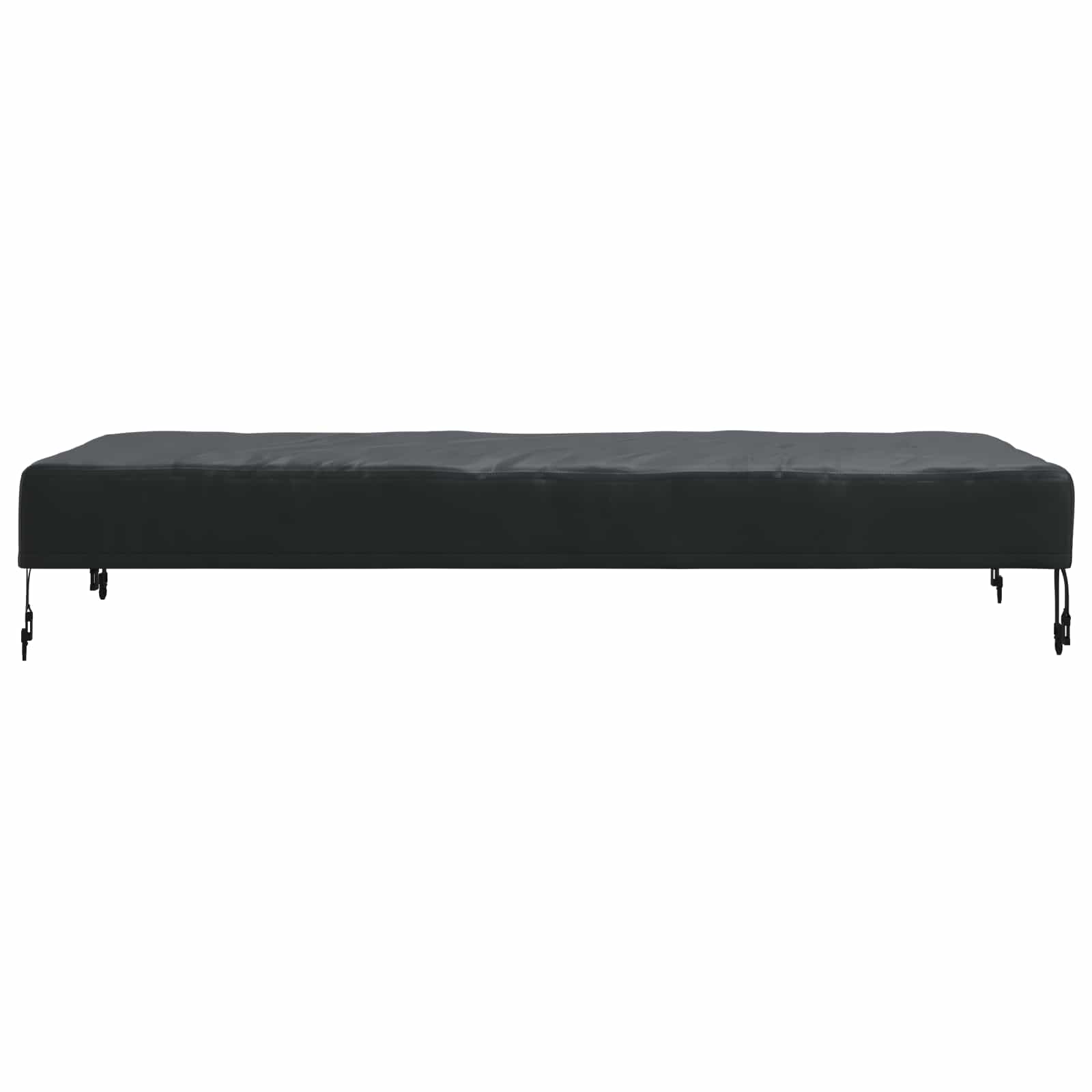 Pokrov za stol Jednobojno Crna 142 x 82 x 15 cm tkanina