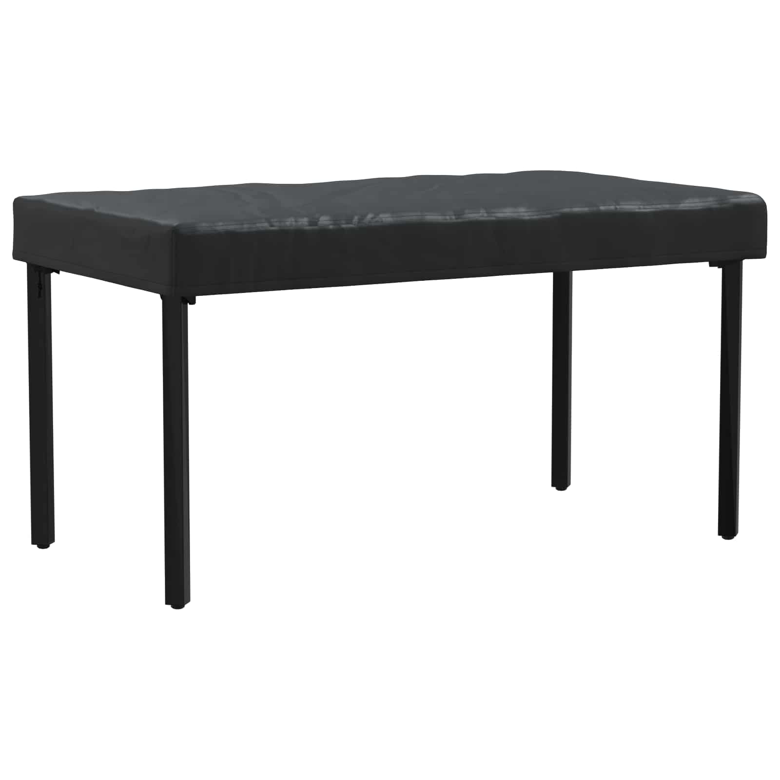 Pokrov za stol Jednobojno Crna 152 x 92 x 15 cm tkanina