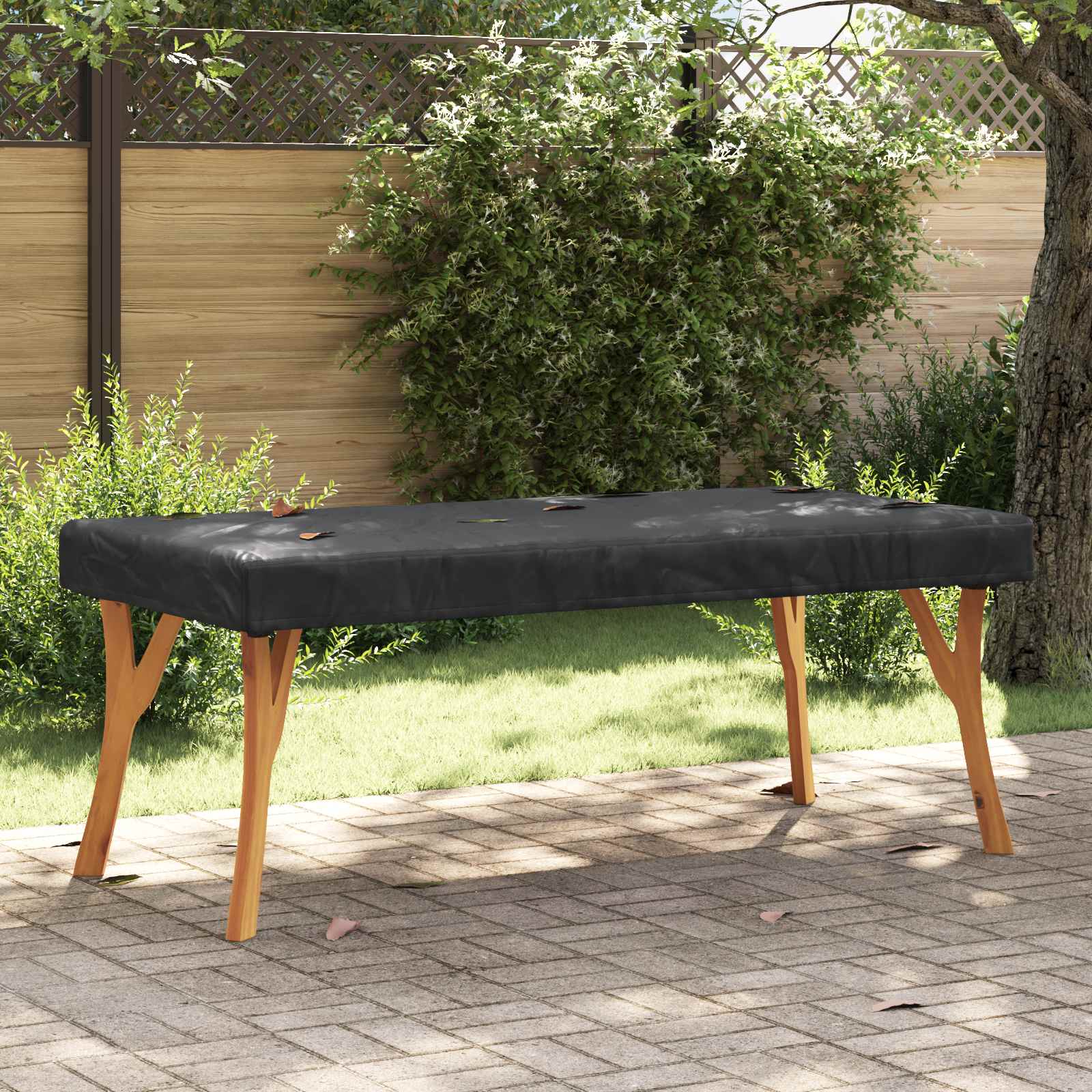 Pokrov za stol Jednobojno Crna 82 x 182 x 15 cm tkanina