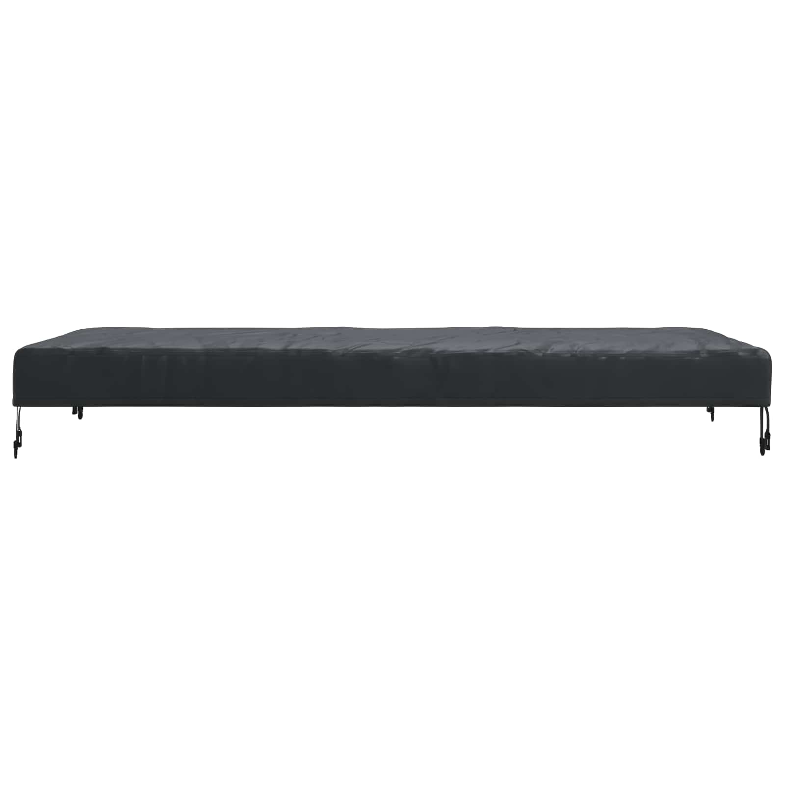 Pokrov za stol Jednobojno Crna 82 x 182 x 15 cm tkanina