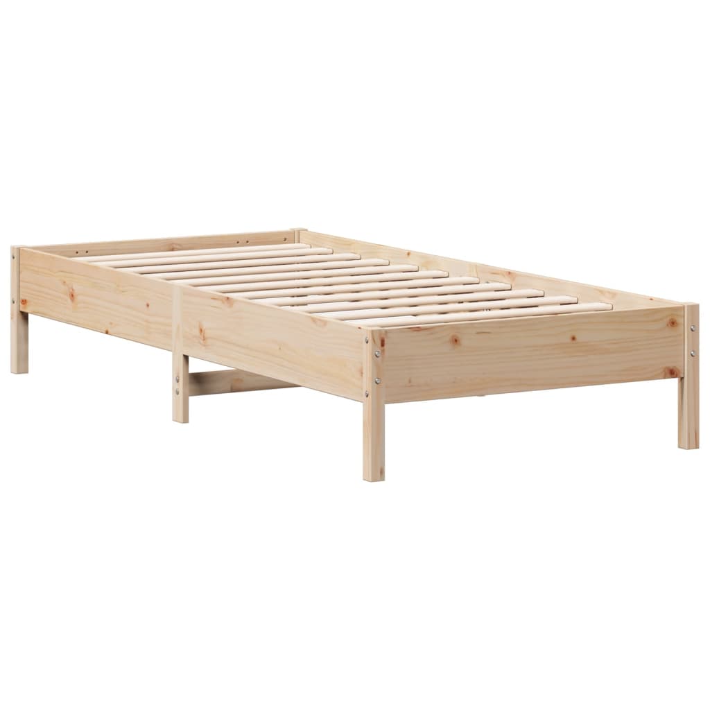 Okvir kreveta bez madraca 90 x 200 cm od masivne borovine