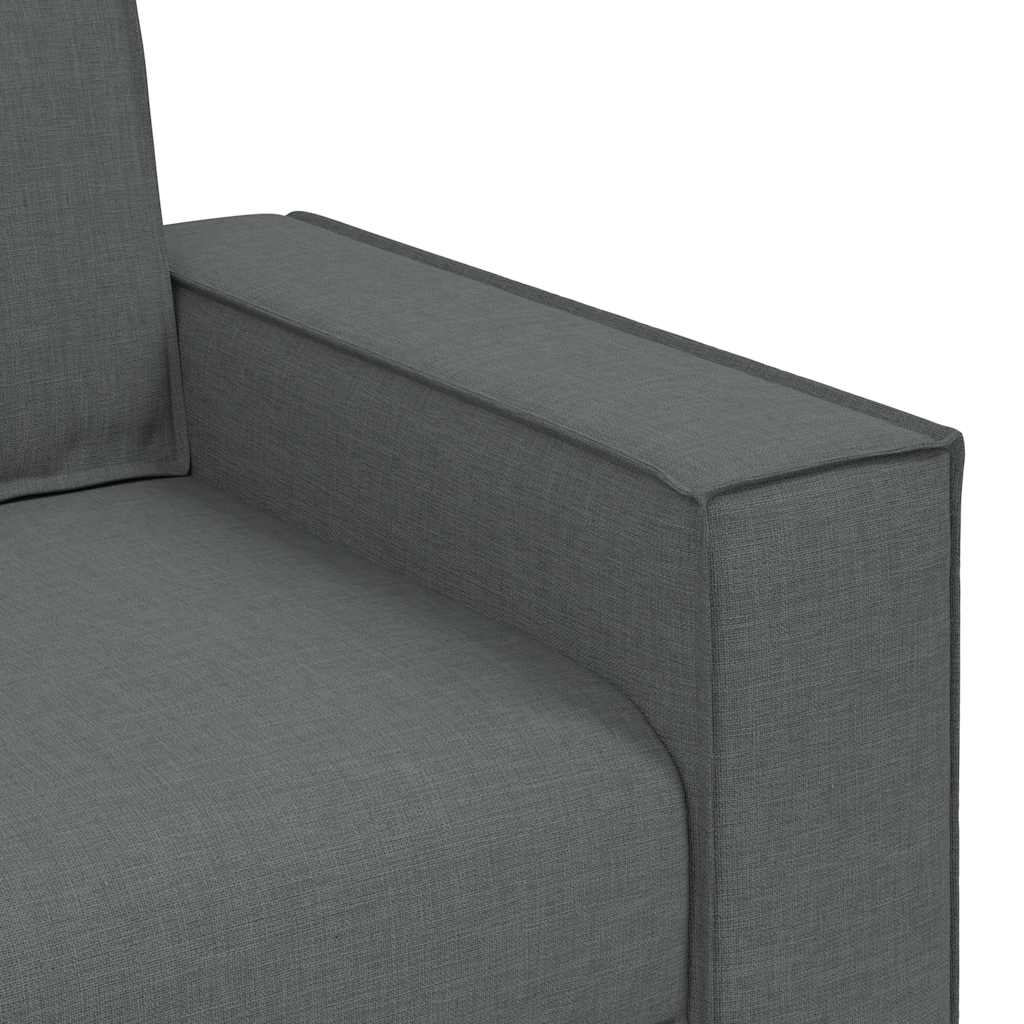 Sofa fotelja tamno siva 100x78x84 cm tkanina