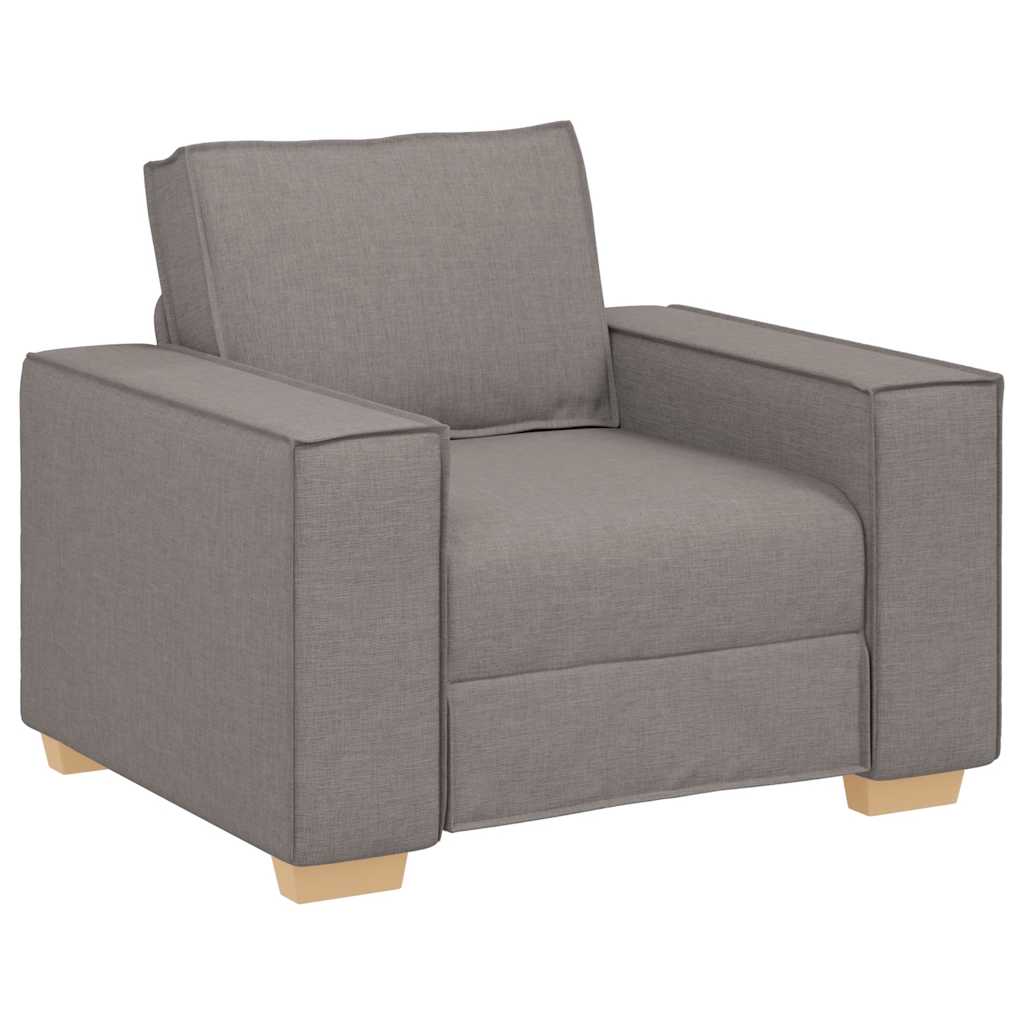 Sofa fotelja taupe 100x78x84 cm tkanina