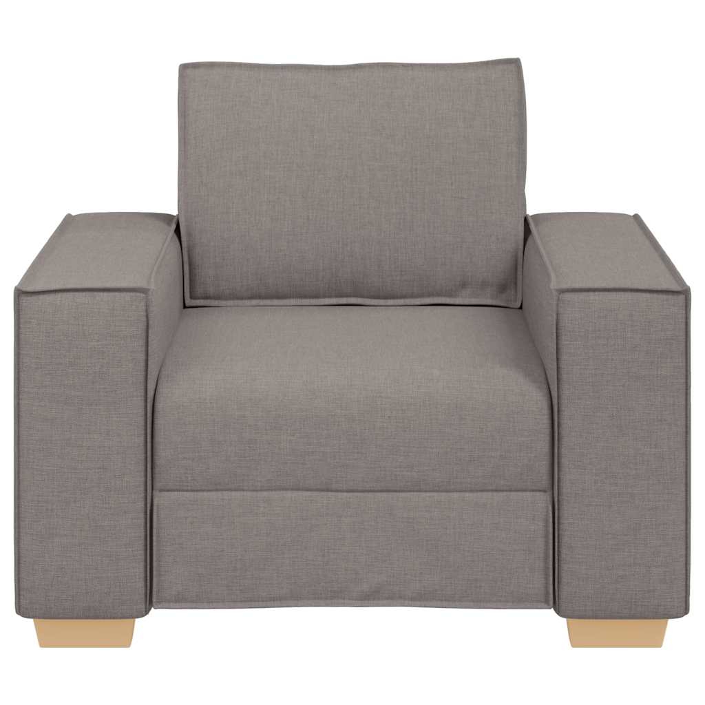 Sofa fotelja taupe 100x78x84 cm tkanina