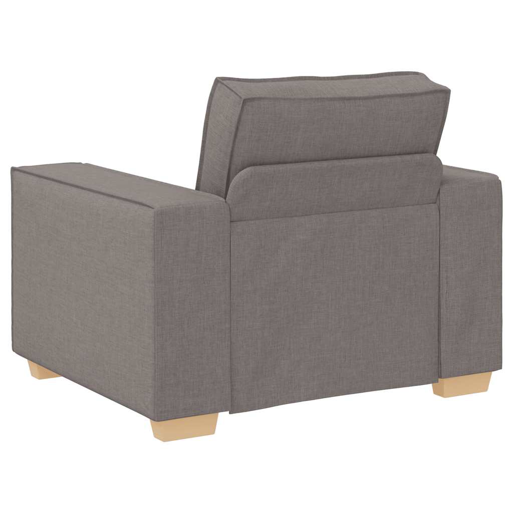 Sofa fotelja taupe 100x78x84 cm tkanina