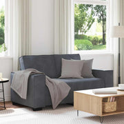 Dvosjed Sofa Tamno siva 160x78x84 cm Baršun