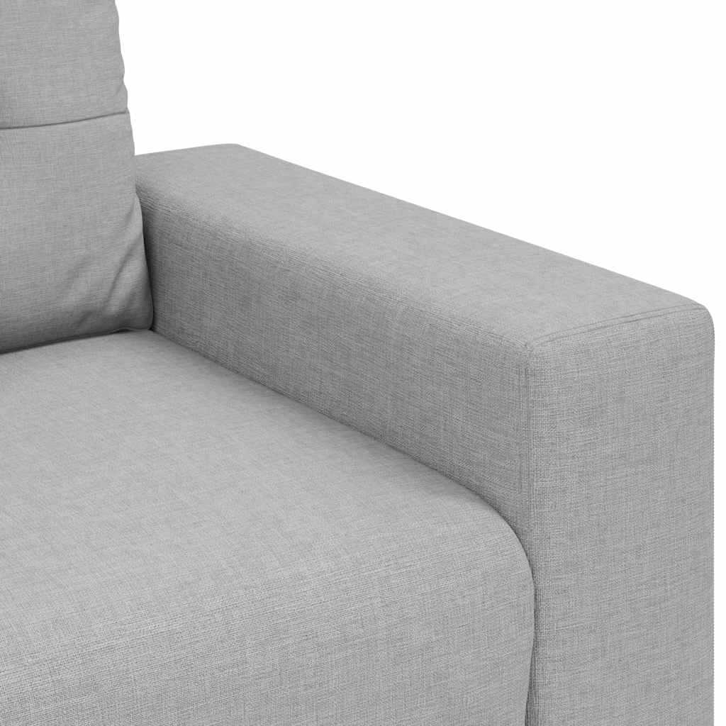 Dvosjed Siva Oblaka 180x77x82 cm Tkanina