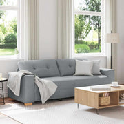 Trosjed Sofa Svijetlo siva 220x78x80 cm Tkanina