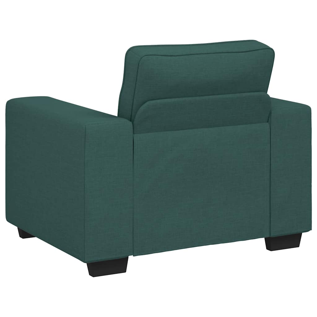 Sofa fotelja tamnozelena 100x77x82 cm tkanina