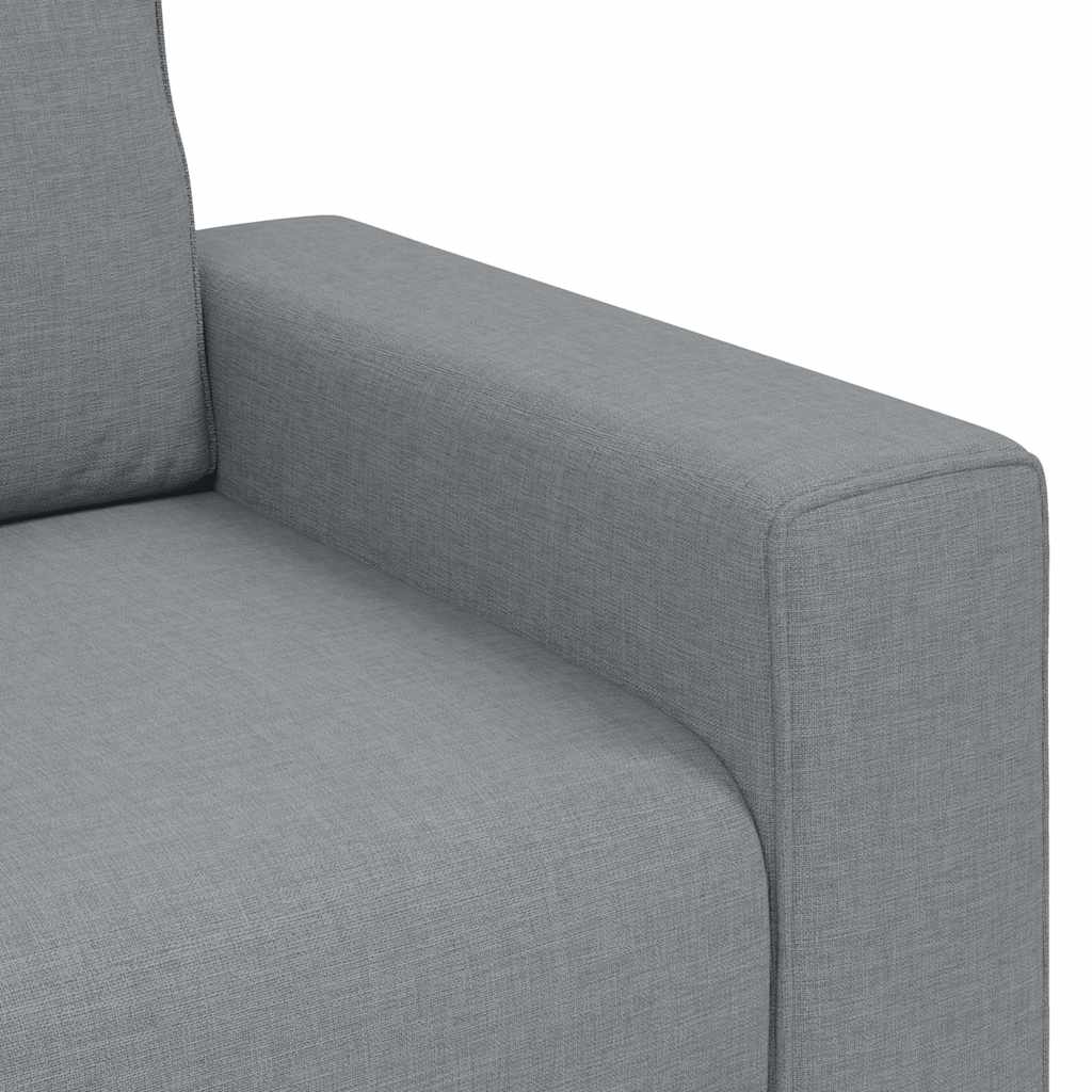 Dvosjed Sofa Svijetlosiva 160x77x82 cm Tkanina