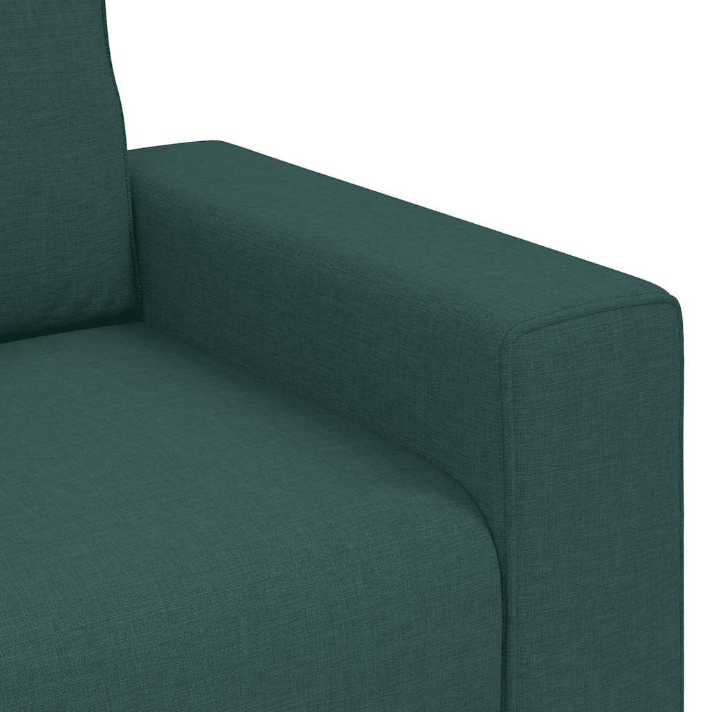 Dvosjed Sofa Tamnozelena 180x77x82 cm Tkanina