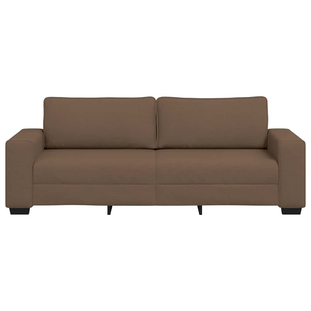 Trosjed Smeđi 220x77x82 cm Tkanina