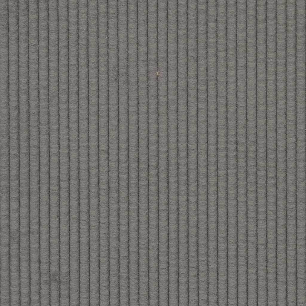 Dvosjed svijetlosiva 160x77x82 cm korduro tkanina