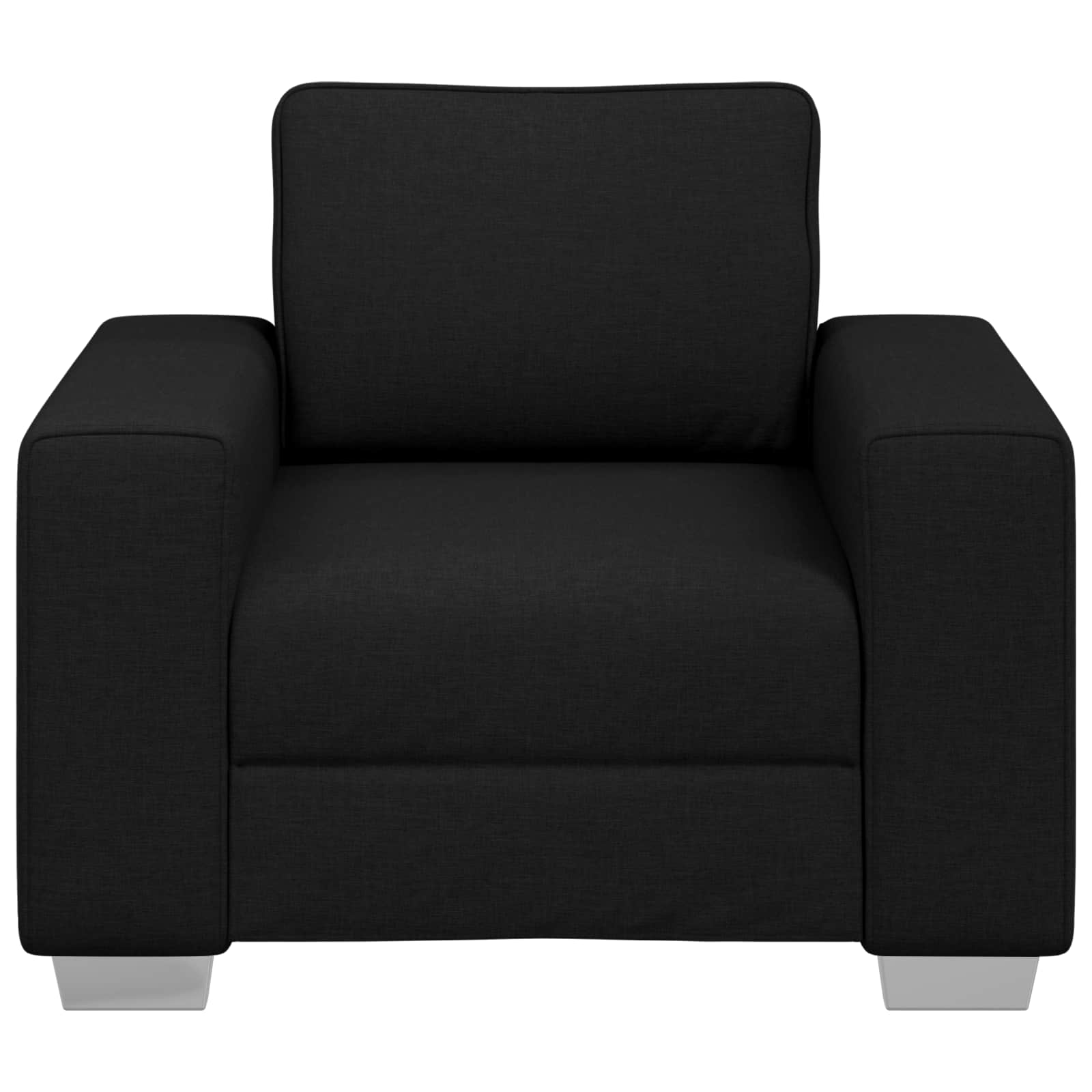 Sofa stolica Crna 100 cm tkanina