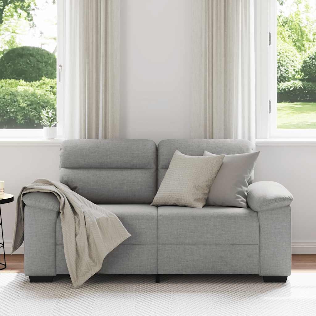 Dvosjed Sofa Oblačno Siva 160x81x84 cm Tkanina
