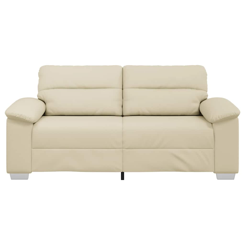 Dvosjed Krem 180x81x84 cm Imitacija kože