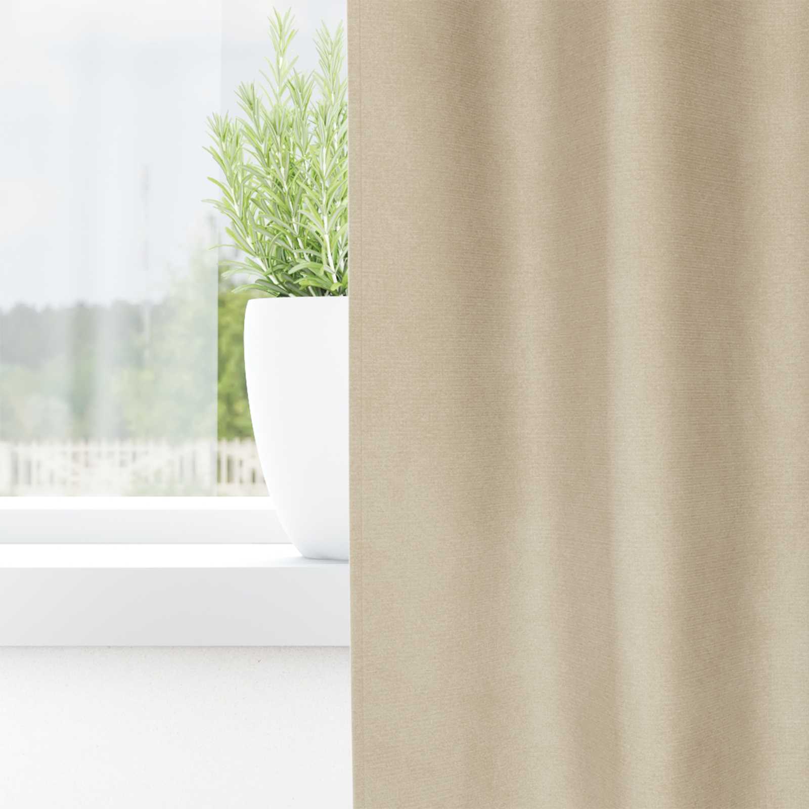 Zavjese za zamračivanje 2 pcs Krema 140 x 260 cm Baršun