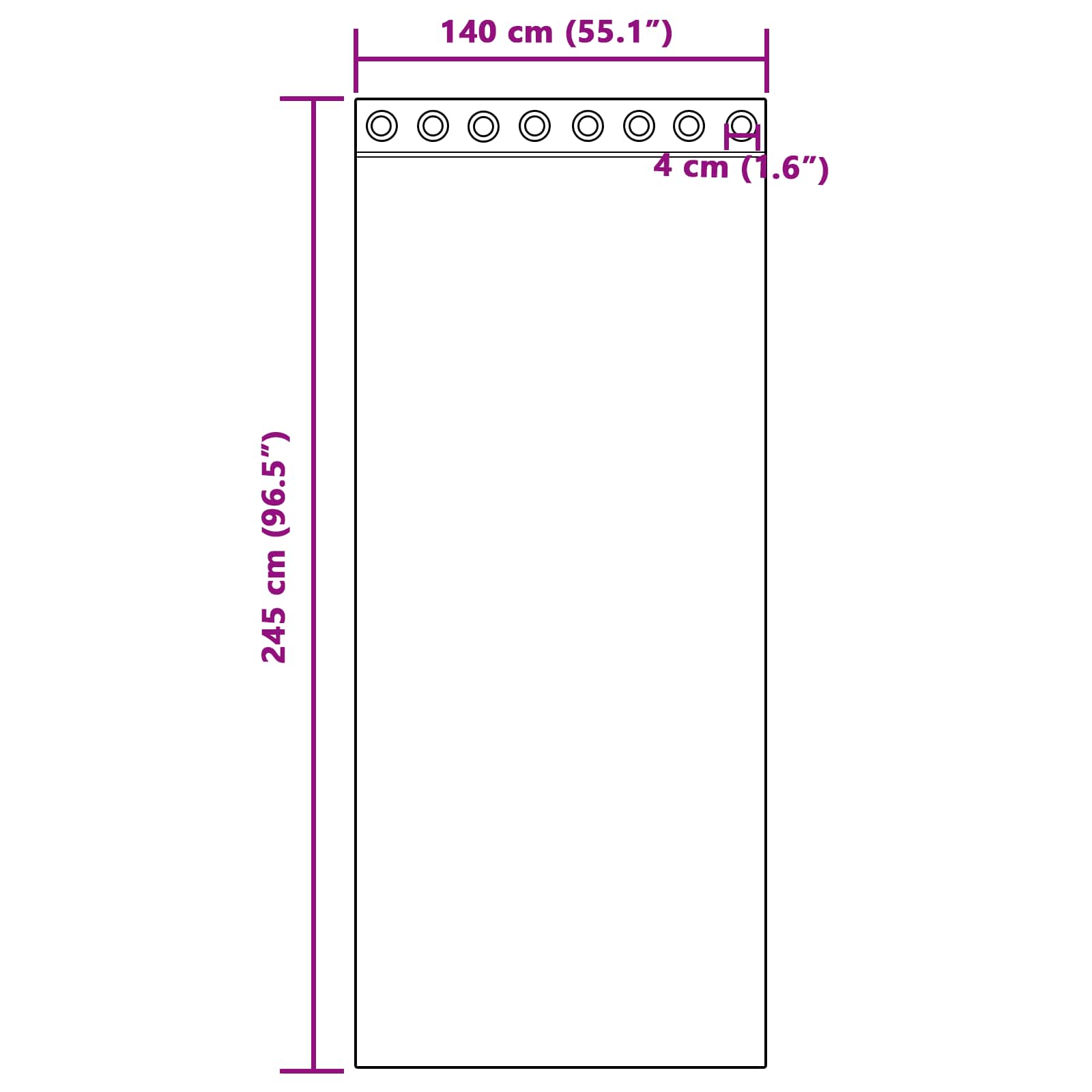Zavjese za zamračivanje 2 pcs Žuta 140 x 245 cm Baršun