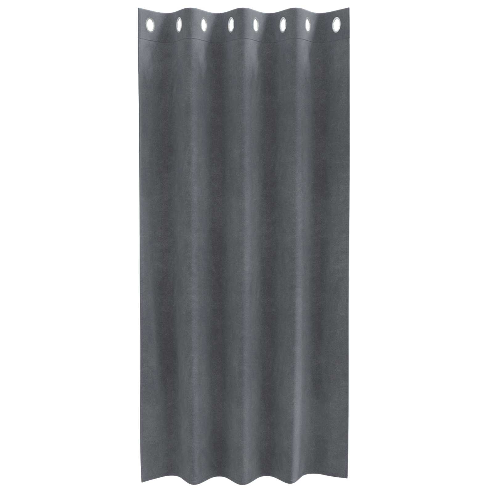 Zavjese za zamračivanje 2 pcs Svijetlo siva 140 x 175 cm Baršun