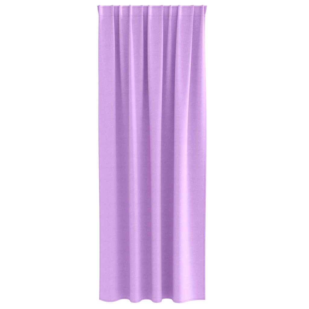 Zavjese za blackout s prstenovima 2 pcs Ljubičasta 225 x 140 cm