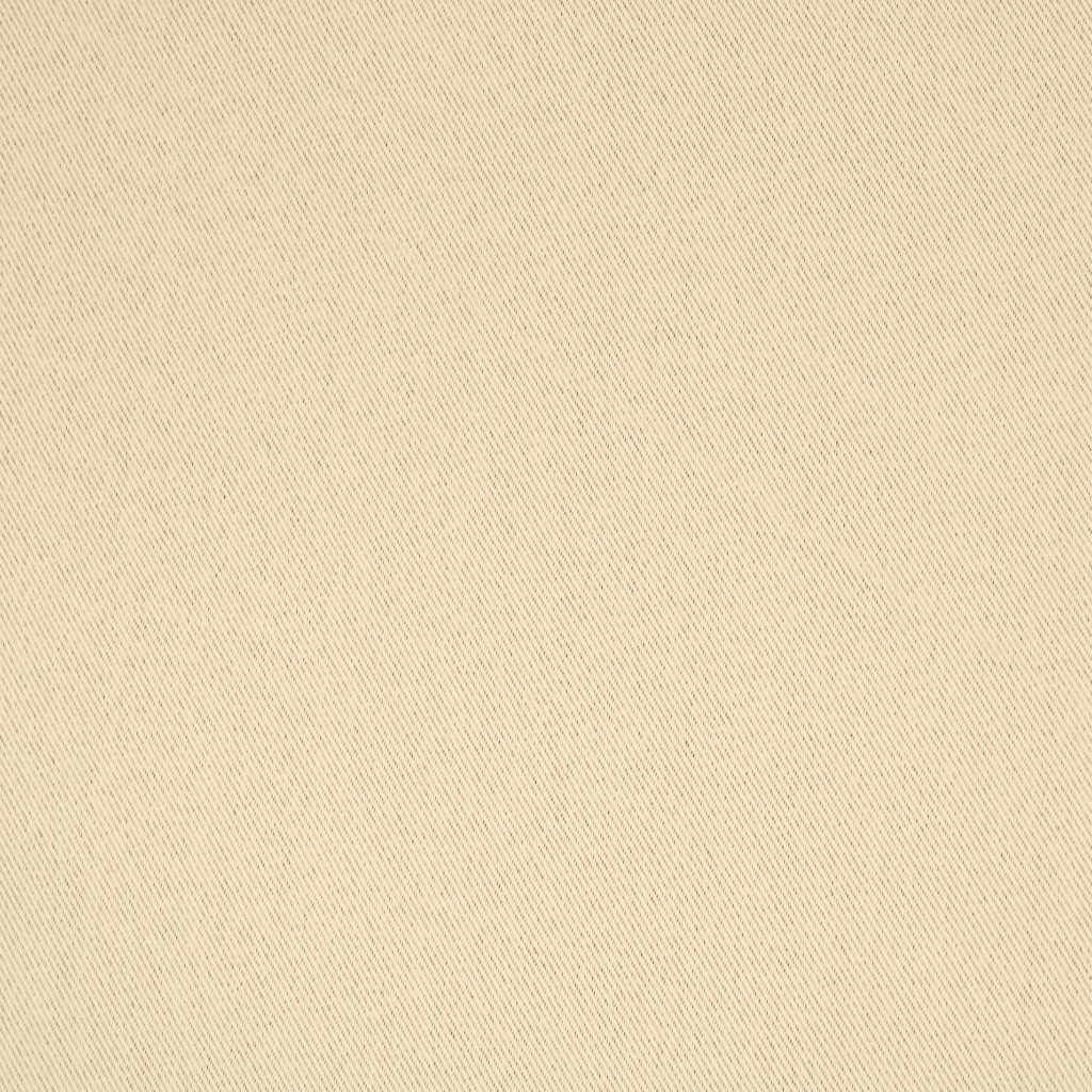 Zavjese za blackout s prstenovima 2 pcs Krema 245 x 140 cm
