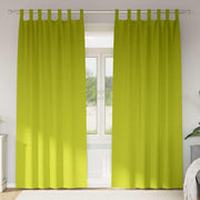 Zavjese za blackout s prstenovima 2 kom. Zelena 260 x 140 cm