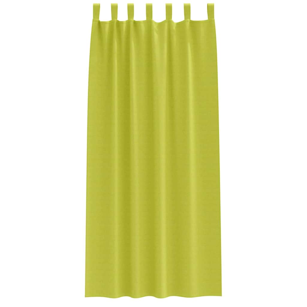 Zavjese za blackout s prstenovima 2 pcs Zelena 260 x 140 cm