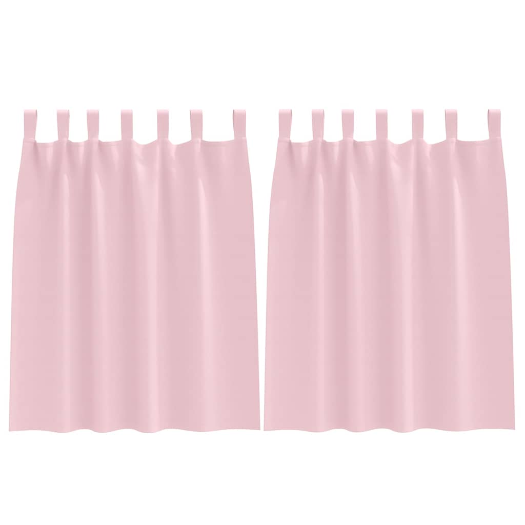 Zavjese za blackout s prstenovima 2 pcs Bebina roza