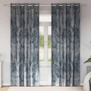 Baršunaste zavjese 2 pcs Srebrno Siva 260 x 140 cm Baršun