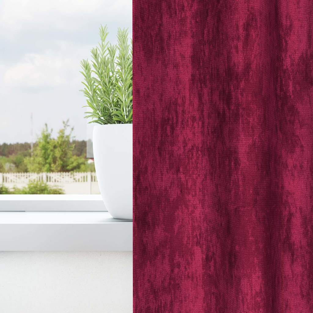 Baršunaste zavjese 2 pcs boja crnog vina 225 x 140 cm Baršun
