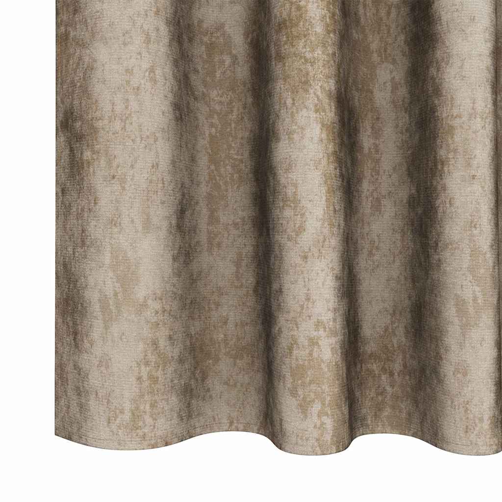 Baršunaste zavjese 2 pcs Šampanjca 140 x 140 cm Baršun