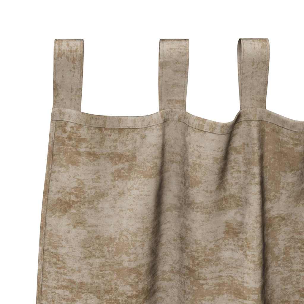 Baršunaste zavjese 2 pcs Šampanjca 245 x 140 cm Baršun