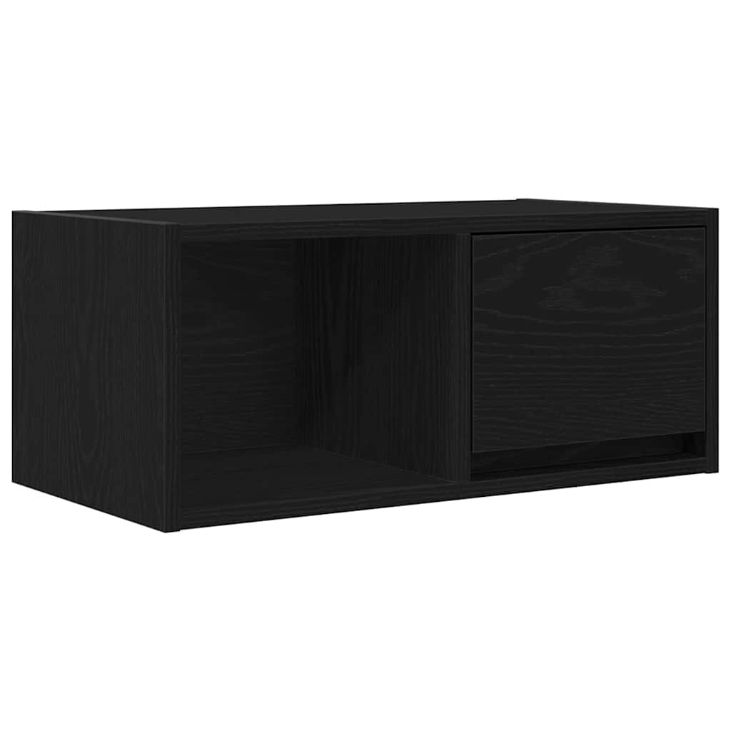 TV ormarić crni hrast 60x31x25,5 cm konstruirano drvo