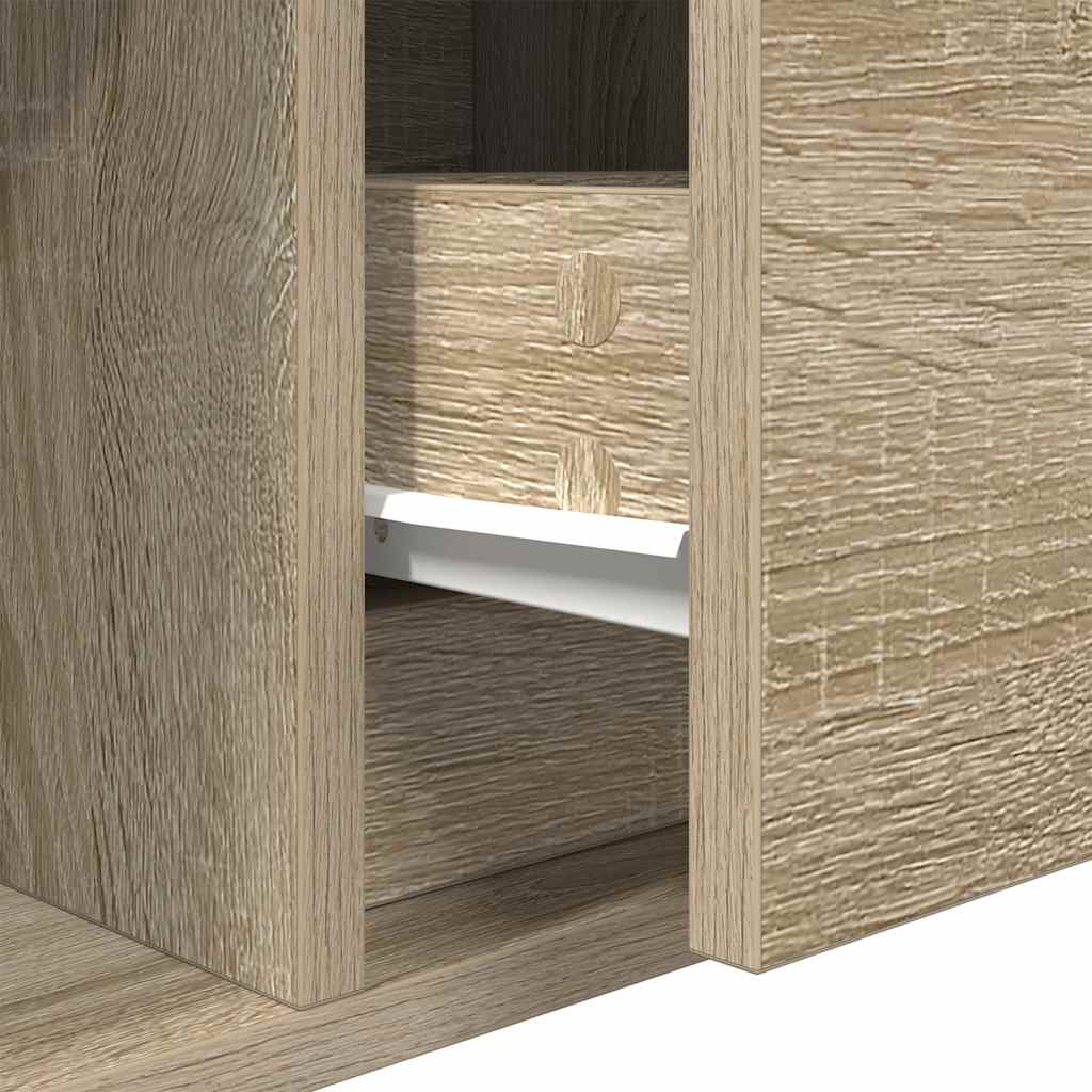 TV ormarić od iverice boja hrasta sonome 60x31x25,5 cm