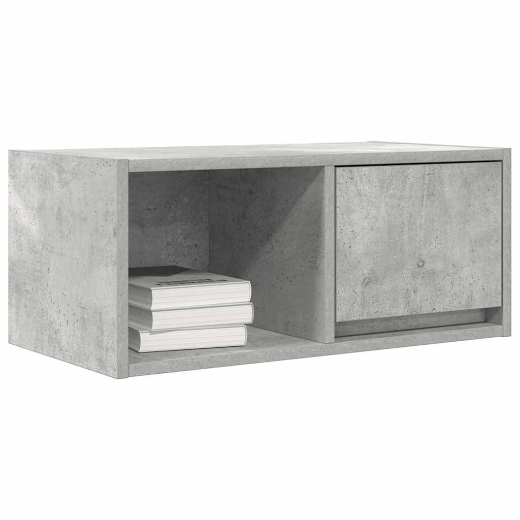 TV ormarići 2 kom boja betona 60x31x25,5 cm konstruirano drvo