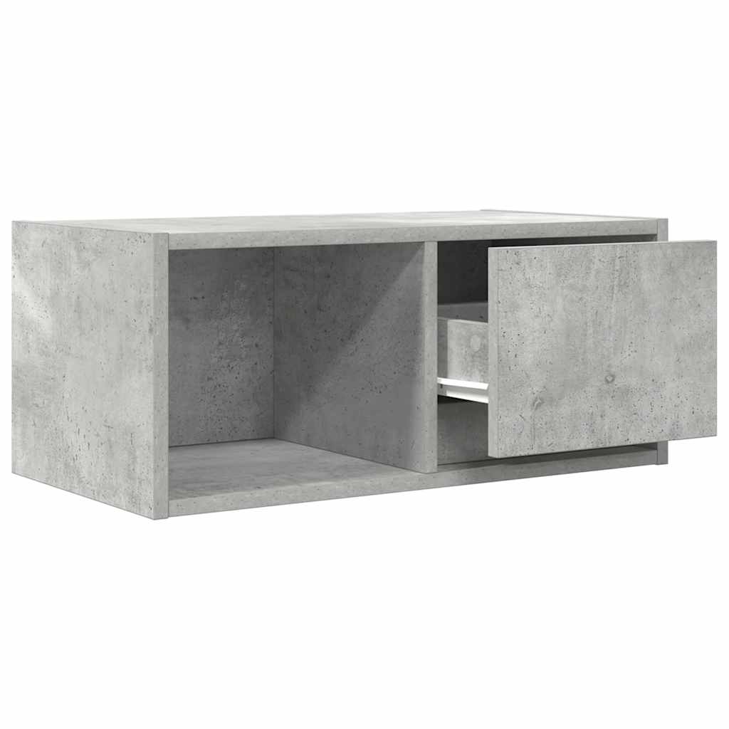 TV ormarići 2 kom boja betona 60x31x25,5 cm konstruirano drvo