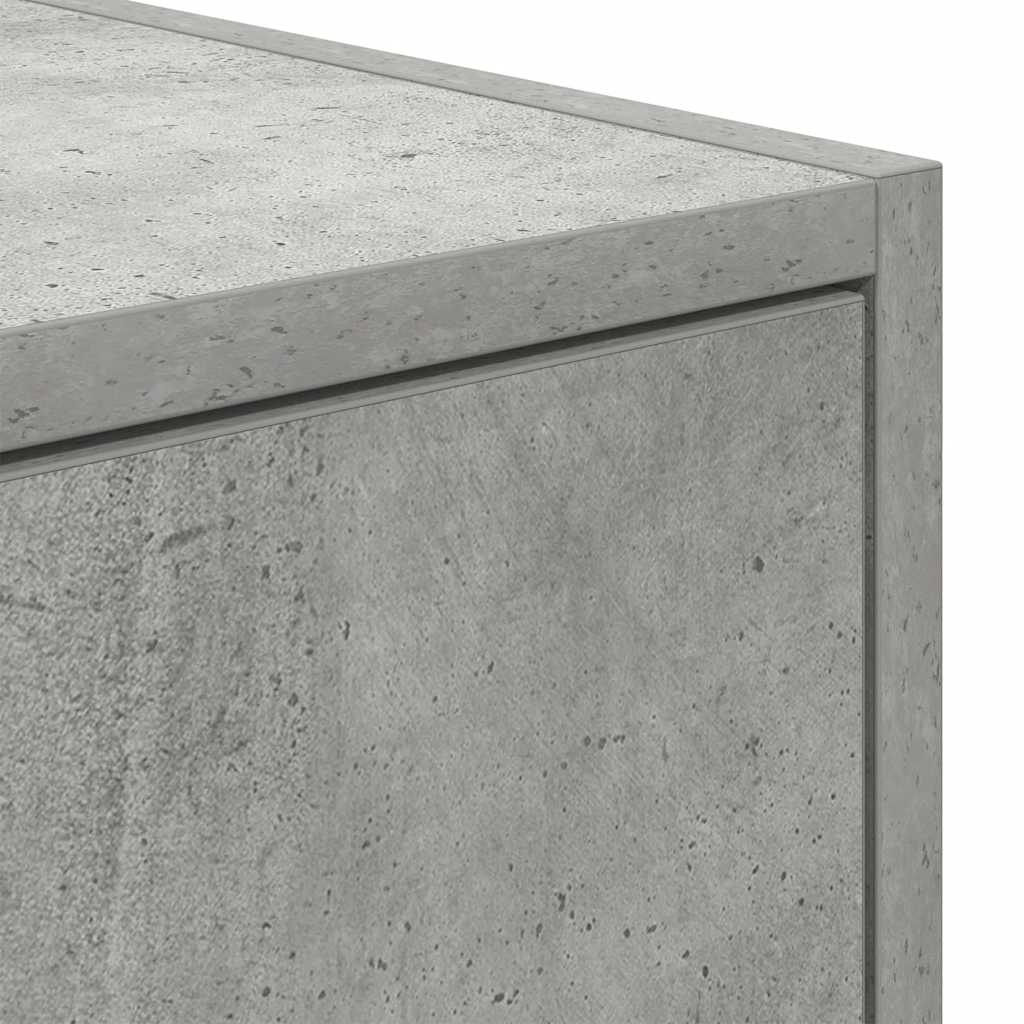 TV ormarići 2 kom boja betona 60x31x25,5 cm konstruirano drvo