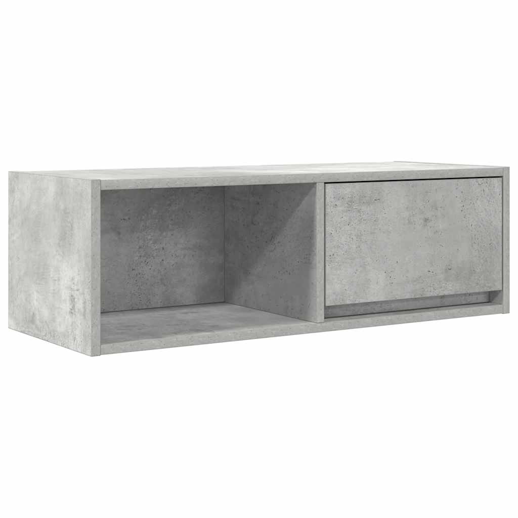 TV ormarići 2 kom boja betona 80x31x25,5 cm konstruirano drvo