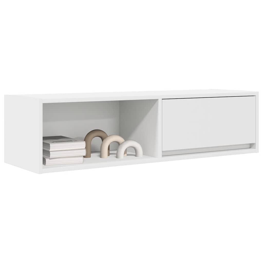 TV ormarić bijeli 100x31x25,5 cm izrađeno drvo