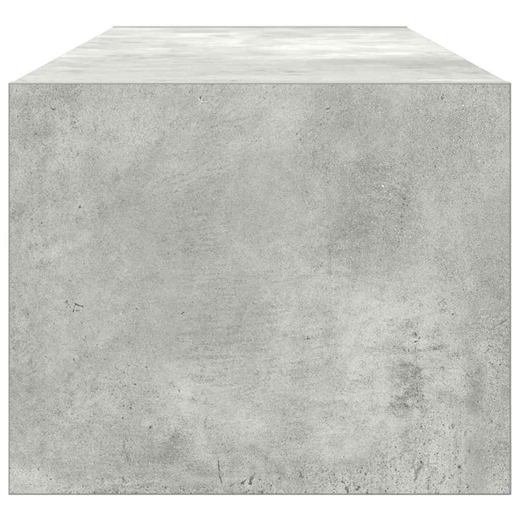 TV ormarići 2 kom boja betona 100x31x25,5 cm konstruirano drvo