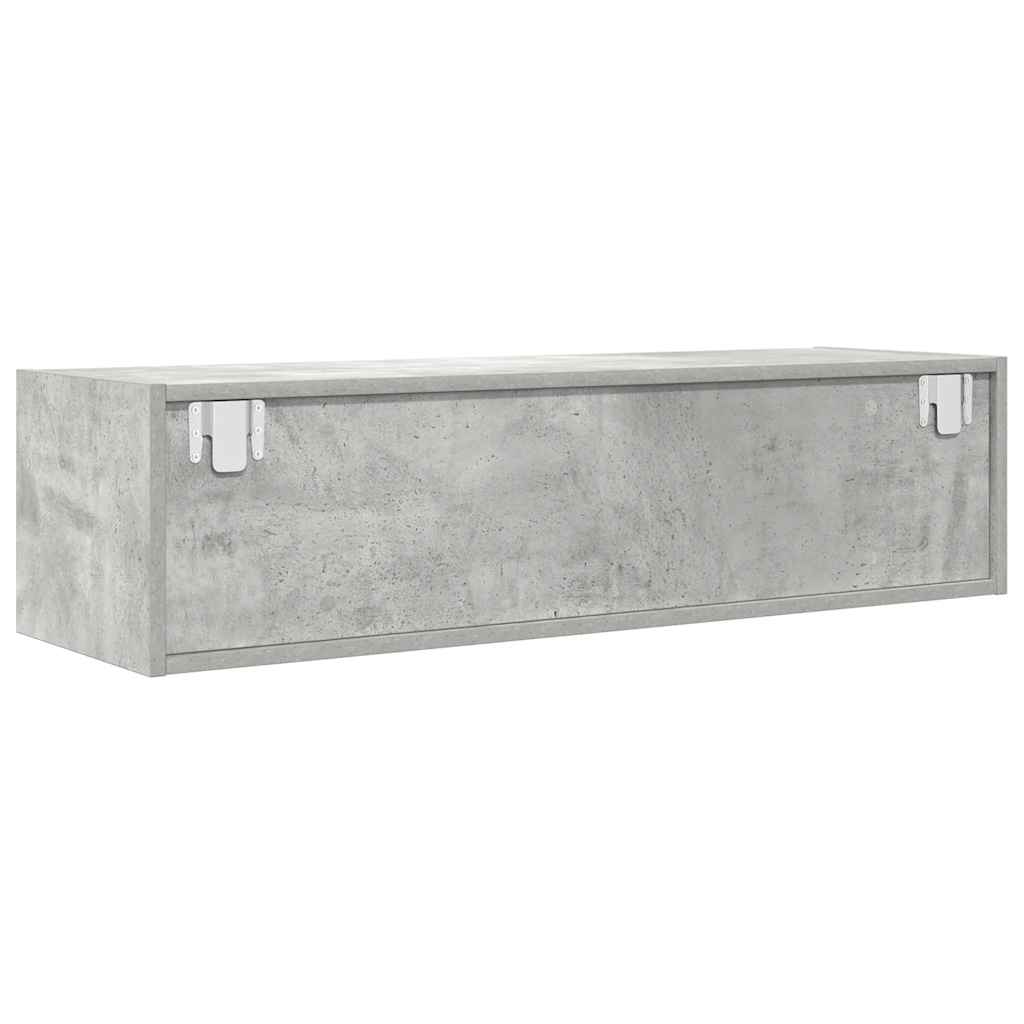 TV ormarići 2 kom boja betona 100x31x25,5 cm konstruirano drvo